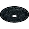 Ekena Millwork Spring Leaf Ceiling Medallion (Canopies up to 5 5/8"), 19 7/8"OD x 3 5/8"ID x 1 1/4"P, Night Shade CM19SPNSF - alternate 3